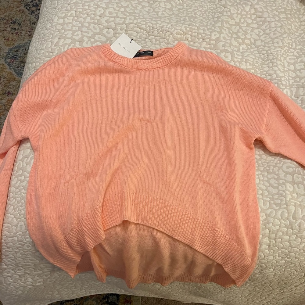 Pink sweater